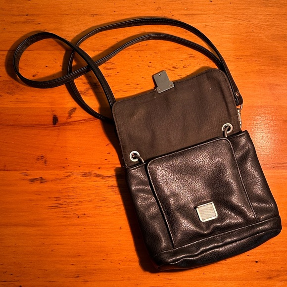 Soft Black Crossbody Bag - Picture 5 of 12